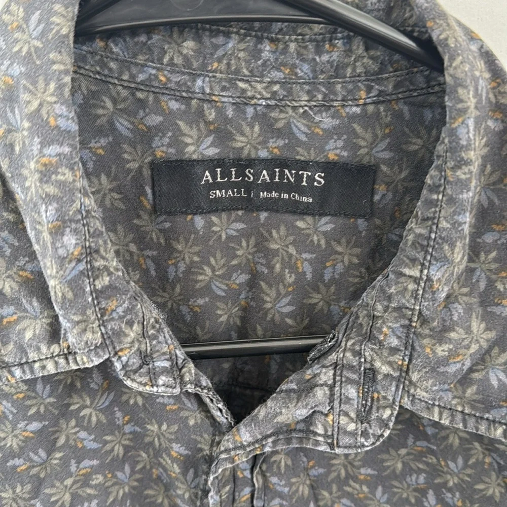 All Saints patterned shirt - Picture 3 of 4
